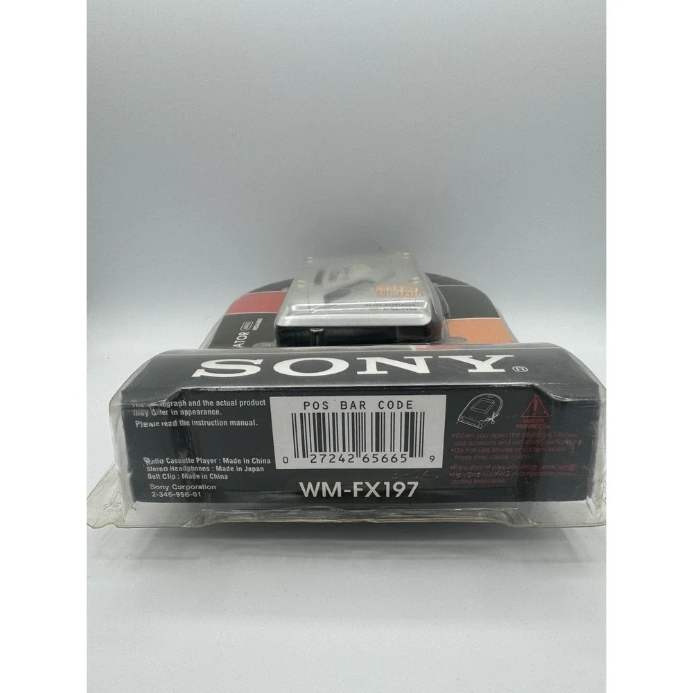 New Sealed Sony Walkman WM-FX197 AM/FM Mega Bass Cassette Player – NOS 2005 VTG